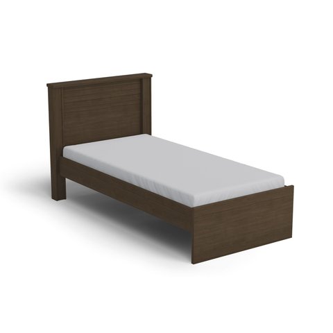 Cama de Solteiro Kappesberg Jacaranda para Colchão de 188x88 cm