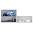 Ver imagem 4 de Kit Área de Serviço Madesa Acordes 100% Mdf com 2 Armários Aéreos - Portas Branco Brilho