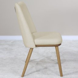 Kit 2 Cadeira Estofada Macrame Pes Madeira Amendoa Nacc - 8