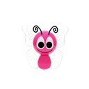 Ver imagem 1 de Luz Noturna Borboletinha Rosa Farfalla Led Taschibra 0,5w Ip20 Rgb com Sensor de Luz