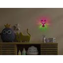 Ver imagem 3 de Luz Noturna Borboletinha Rosa Farfalla Led Taschibra 0,5w Ip20 Rgb com Sensor de Luz