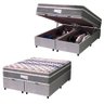 Cama Box Baú Casal King Colchão Molas Ensacadas com Pillow Evolution Suede - 1