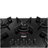 Cooktop 5 Bocas A Gás Glass Dako Preto Bivolt - 3