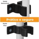Ver imagem 3 de Cercadinho Dobrável 6 Módulos 51cm Divisor de Ambientes para Pets Cães Gatos Cachorros