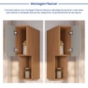 Ver imagem 5 de Armário Aéreo Planejado 1 Porta 20cm Aroeira CabeCasa MadeiraOriginals Marrom/Cinza Sereno/Cedro