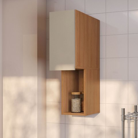 Armário Aéreo 1 Porta 20cm Aroeira Cabecasa Madeiraoriginals