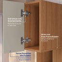 Ver imagem 7 de Armário Aéreo Planejado 1 Porta 20cm Aroeira CabeCasa MadeiraOriginals Marrom/Cinza Sereno/Cedro