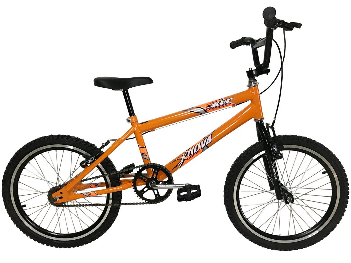 Bicicleta Infantil Aro 20 Aero Cross Freestyle - Xnova - Laranja - 1