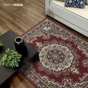 Ver imagem 2 de Tapete Herat Marsala 1,00x1,50M São Carlos Tipo Persa Vermelho Clássico
