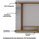 Ver imagem 6 de Painel Suspenso Tv 55 Pol 160 Cm Denver Off White Cinamomo Bechara