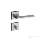 Ver imagem 1 de Fechadura Pado Sara Cromo Acetinado Banheiro Tranqueta