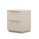 Ver imagem 7 de Mesa de Cabeceira com Gavetas Dubai Kit 2 - Vila Rica