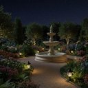 Ver imagem 2 de Jogo 8 Balizadores para Jardim 31cm Preto Termoplástico Alumínio Luminária Externa Modena Dital