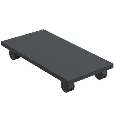 Suporte para Cpu com Rodízios Cyber L03 - Lyam Decor Preto