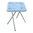 Ver imagem 1 de Mesa Petisqueira Desmontável/dobrável Branca Elegante Plus