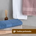 Ver imagem 7 de 2 Toalha Lavabo Macia 400g/m2 Grossa Absorvent 30x50 Bou Oxa