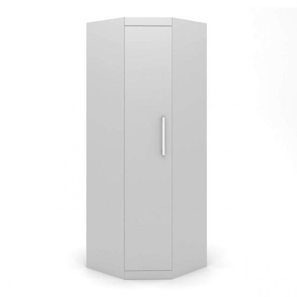 Guarda-Roupa de Canto Modulado 1 Porta Cancun Yescasa Branco