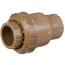 Ver imagem 3 de Válvula de Retenção Roscável Soldável Pvc Marrom Tubos e Canos Água Fria 2” Polegadas 60mm
