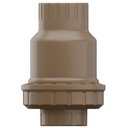 Ver imagem 2 de Válvula de Retenção Roscável Soldável Pvc Marrom Tubos e Canos Água Fria 2” Polegadas 60mm