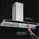 Ver imagem 7 de Coifa Suggar de Ilha Safira 90 cm Inox TP1591IX 110V