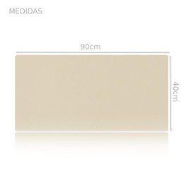 Mouse Pad 90x40cm Grande Tapete de Mesa Escritório Palha - 3