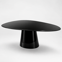 Ver imagem 4 de Mesa de Jantar Orgânica Eclat Design Moderno Base Cone 150x90cm
