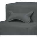 Ver imagem 7 de Escadinha Escada Pet 3 Degraus Rampa para Cama Sofá Suede:Cinza-Escuro/3 Degraus