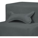 Ver imagem 7 de Escadinha Escada Pet 3 Degraus Rampa para Cama Sofá Suede:Cinza-Escuro/3 Degraus