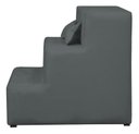 Ver imagem 6 de Escadinha Escada Pet 3 Degraus Rampa para Cama Sofá Suede:Cinza-Escuro/3 Degraus