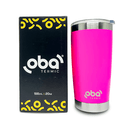 Ver imagem 5 de Copo Térmico Aço Inox Com Tampa e Abridor De Garrafas 591 Ml Oba Térmic Neon Brilha no Escuro