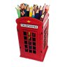 Porta Lápis Caneta Cabine Telefônica Londres Mdf Exclusivo - 5