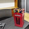 Porta Lápis Caneta Cabine Telefônica Londres Mdf Exclusivo - 2