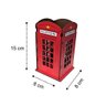 Porta Lápis Caneta Cabine Telefônica Londres Mdf Exclusivo - 3