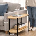 Ver imagem 3 de Mesa Lateral Sofá Compacta Fácil de Montar