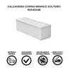 Calçadeira Baú Solteiro 90cm Branco - 3