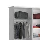 Ver imagem 5 de Guarda-Roupa Casal 4 Portas 974P Branco
