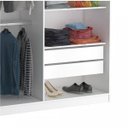 Ver imagem 4 de Guarda-Roupa Casal 4 Portas 974P Branco