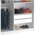 Ver imagem 4 de Guarda-Roupa Casal 4 Portas 2 Espelhos 974E2P Branco