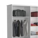 Ver imagem 5 de Guarda-Roupa Casal 4 Portas 2 Espelhos 974E2P Branco
