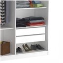 Ver imagem 4 de Guarda-Roupa Casal 5 Portas 975P Branco