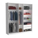 Ver imagem 2 de Guarda-Roupa Casal 5 Portas 975P Branco