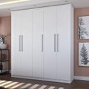 Ver imagem 1 de Guarda-Roupa Casal 5 Portas 975P Branco