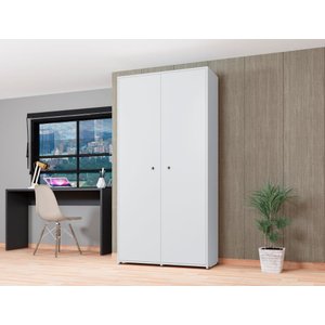 Armario Multiuso Costa Rica Branco Casa Mobilia
