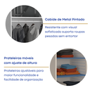 Ver mais imagens de Guarda-Roupa Casal 6 Portas 976P Branco