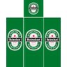 Adesivo Geladeira Envelopamento Cerveja Heineken - 1