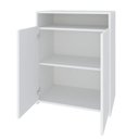 Ver imagem 7 de Armário para Escritório Baixo 2 Portas 2 Prateleiras Cool Branco Artany