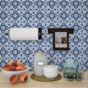 Ver imagem 2 de Papel de Parede Decorativo Azulejo Português Clássico Azul 1,5m