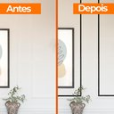 Ver imagem 4 de Fita Metalizada Auto Colante Pvc 11mm P Decoração de Móveis e Paredes Preto 5m