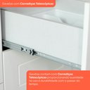 Ver imagem 7 de Cozinha Compacta Modulada 4 Peças Emily Espresso Móveis Branco/HP/Calcare