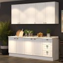 Ver imagem 1 de Cozinha Compacta 4 Peças Emily Espresso Móveis